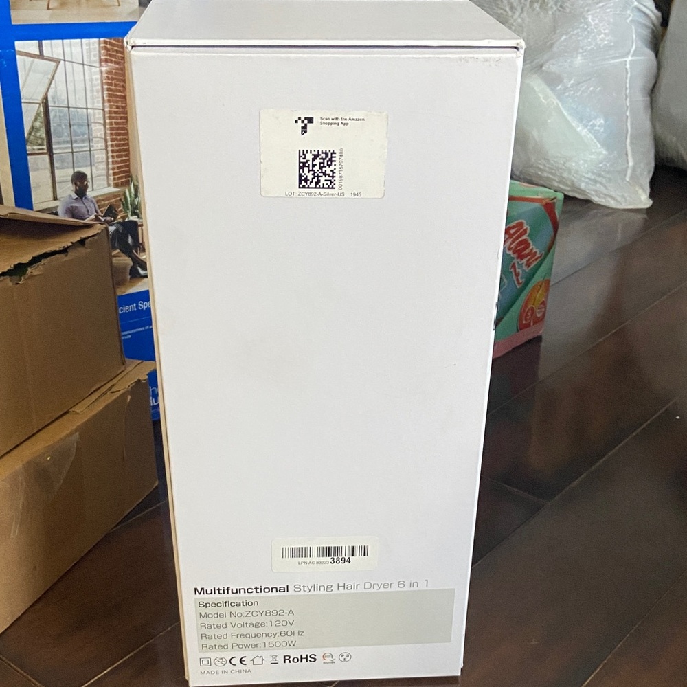 Multifunctional Black and Gray Hair Dryer - Picture 2 of 15